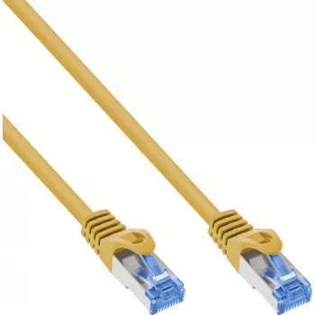InLine 72633Y netwerkkabel geel 0,3 m Cat6a S/FTP (S-STP)