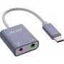 Audioconverter InLine 33051F USB Type-C grijs 42x30x12mm