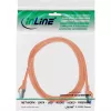 InLine 72633O Netwerkkabel oranje 0,3 m Cat6a S/FTP (S-STP)