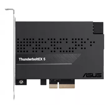 Interfacekaart ASUS ThunderboltEX 5 — PCIe 4.0, Intel JHL9580, Mini DisplayPort, USB 2.0, 120 Gbit/s