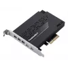 Interfacekaart ASUS ThunderboltEX 5 — PCIe 4.0, Intel JHL9580, Mini DisplayPort, USB 2.0, 120 Gbit/s