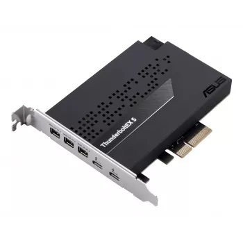 Interfacekaart ASUS ThunderboltEX 5 — PCIe 4.0, Intel JHL9580, Mini DisplayPort, USB 2.0, 120 Gbit/s