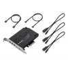 Interfacekaart ASUS ThunderboltEX 5 — PCIe 4.0, Intel JHL9580, Mini DisplayPort, USB 2.0, 120 Gbit/s
