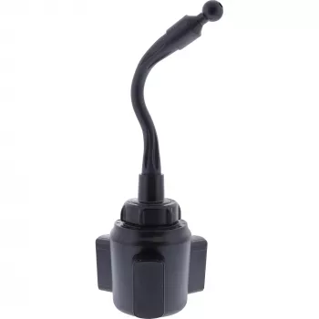 InLine 23156P Bekerhouder-basisadapter voor autohouders, zwart