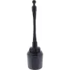 InLine 23156P Bekerhouder-basisadapter voor autohouders, zwart