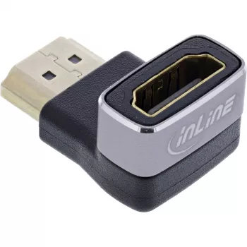 HDMI-adapter InLine 17991F HDMI A zwart grijs verguld