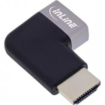 HDMI-adapter InLine 17991E zwart grijs verguld
