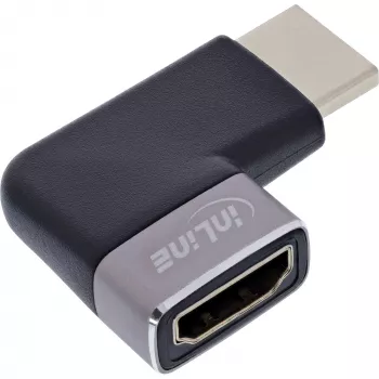 HDMI-adapter InLine 17991D zwart grijs verguld