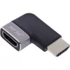 HDMI-adapter InLine 17991D zwart grijs verguld