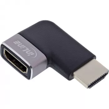 HDMI-adapter InLine 17991D zwart grijs verguld