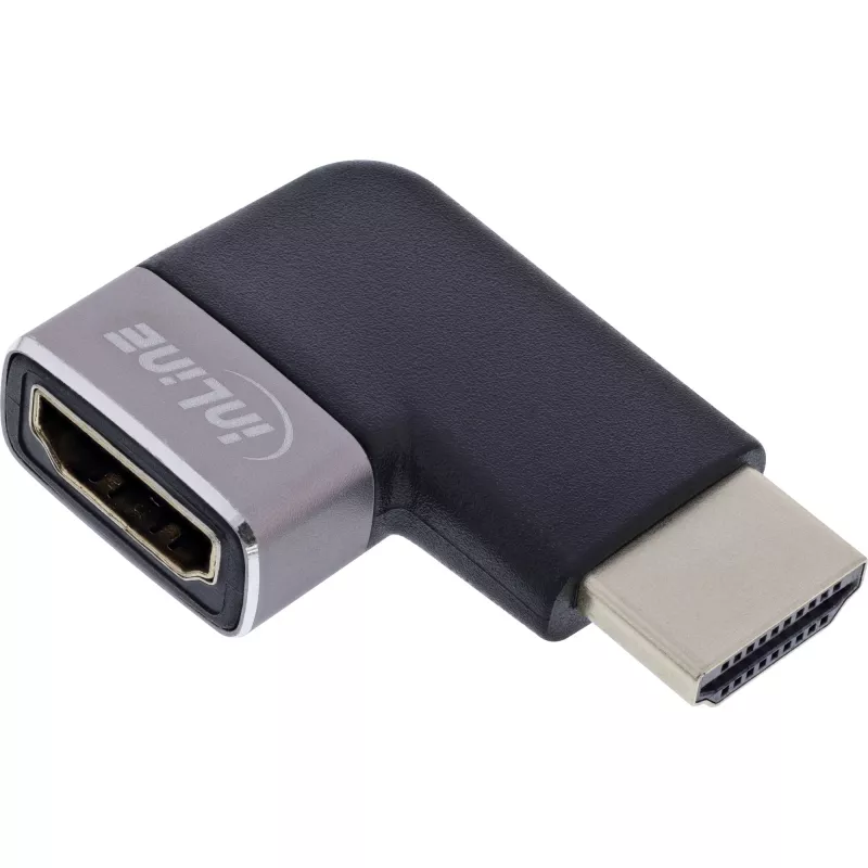 HDMI-adapter InLine 17991D zwart grijs verguld