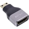 InLine 17991C Kabel-adapter HDMI A Mini HDMI C zwart, grijs