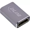 HDMI-adapter InLine 17991A grijs goudbedekt