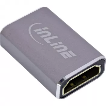 HDMI-adapter InLine 17991A grijs goudbedekt