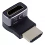HDMI-adapter InLine 17991G zwart grijs verguld