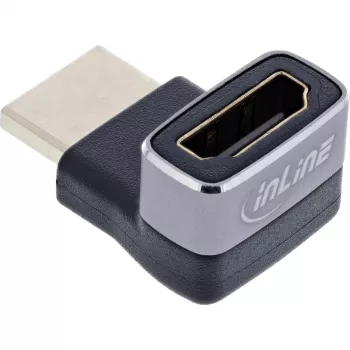 HDMI-adapter InLine 17991G zwart grijs verguld