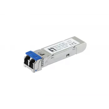 LevelOne 2.5Gbps singlemode industriële SFP-transceiver, 2 km, 1310 nm, -40 °C tot 85 °C