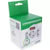 Netstekkeradapter type F InLine 16471C 2x type C + type F wit