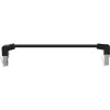 InLine patchkabel boven/onder haaks, S/FTP (PiMf), Cat.6, 250 MHz, PVC koper