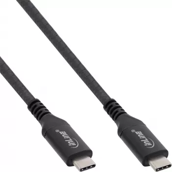 InLine 35904A USB-kabel USB4 Gen 3x2 1,5 m USB-C zwart