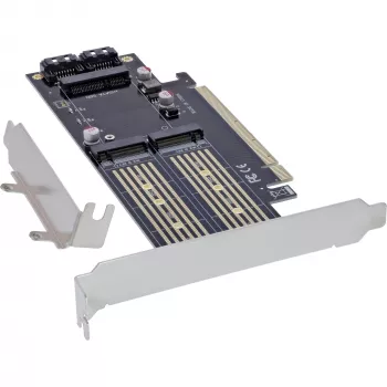 InLine 76660T interfacekaarten/adapters intern M.2, mSATA