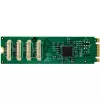 InLine 76660W interne seriële adapter M.2 stekker ASIX AX99100 4 Gbit/s