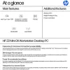HP Z2 G1i Intel Core Ultra 7 265 32 GB DDR5-SDRAM NVIDIA RTX A1000 Windows 11 Pro mini-pc workstation AI-workstation, AI-pc