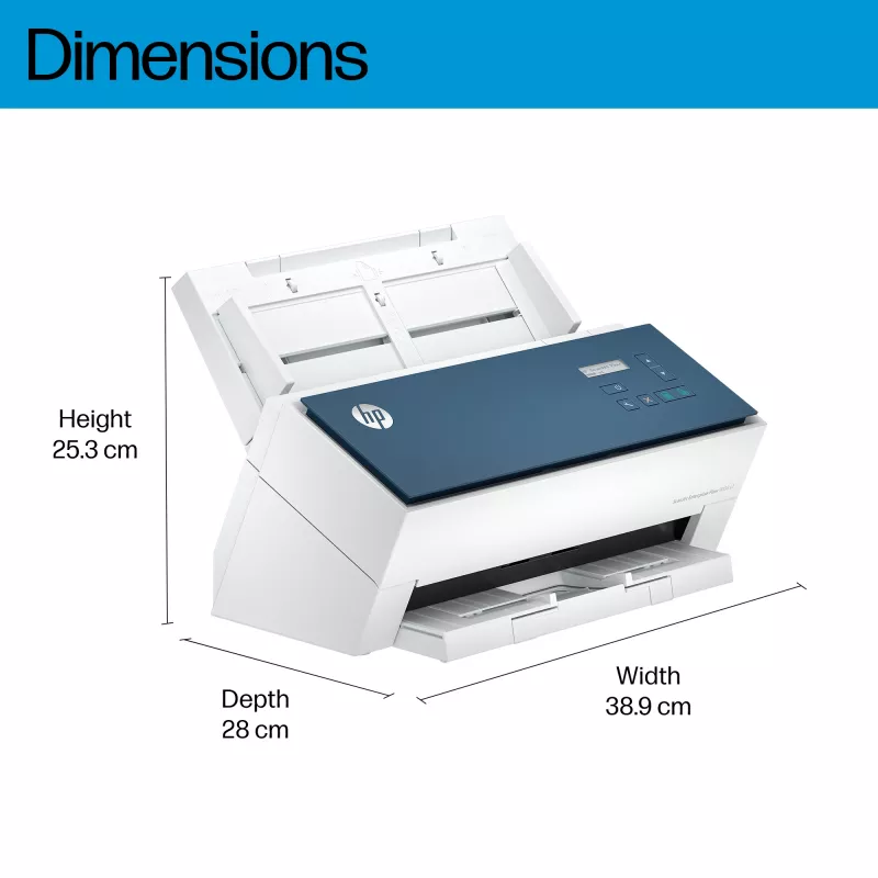 HP ScanJet Enterprise Flow 9000 s1 sheetfed scanner 600 x 600 DPI