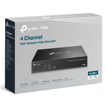 Netwerk-videorecorder TP-Link VIGI NVR1004H-4P-2TB 4 kanalen 2 TB