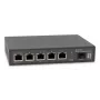 LevelOne GEP-0625 netwerkswitch unmanaged 2.5G Ethernet (100/1000/2500) Power over Ethernet (PoE) zwart