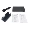 LevelOne GEP-0925 netwerkswitch unmanaged 2.5G Ethernet (100/1000/2500) Power over Ethernet (PoE) zwart