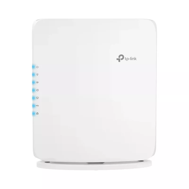 WLAN-router TP‑Link Archer BE450 — dual‑band (2,4/5 GHz), Wi‑Fi 7, Multi‑Gigabit Ethernet, 5x LAN, USB, wit