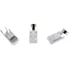 InLine crimp-stekker Cat.6A RJ45 afgeschermd, 3-delig grijs 10-pack