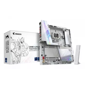 Moederbord Gigabyte AORUS Z890 TACHYON ICE - Z890 chipset - LGA1851 - E-ATX