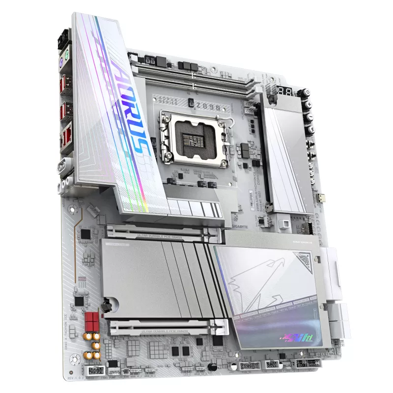 Moederbord Gigabyte AORUS Z890 TACHYON ICE - Z890 chipset - LGA1851 - E-ATX