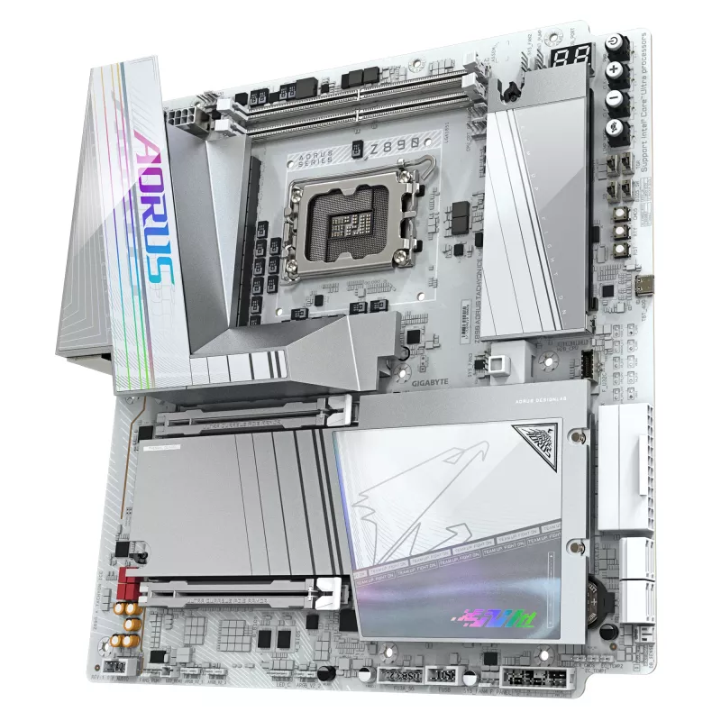 Moederbord Gigabyte AORUS Z890 TACHYON ICE - Z890 chipset - LGA1851 - E-ATX