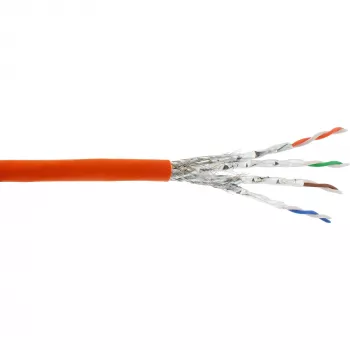 Netwerkkabel InLine 70210I RJ45 Cat.7 600MHz 1m oranje