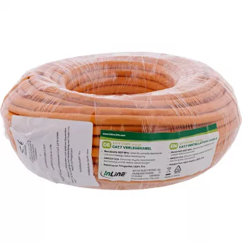 InLine 70225I netwerkkabel oranje 25 m Cat7 S/FTP (S-STP)