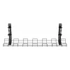 Kabelmanagement-rooster 60 cm InLine 23190G voor tafmontage met schroefklemmen, zwart