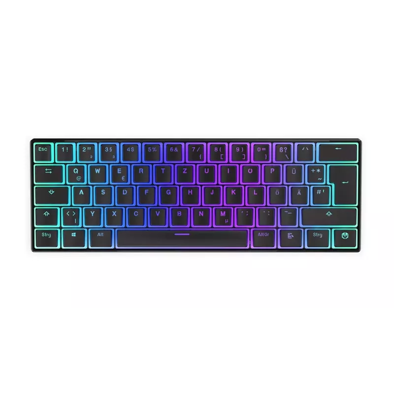 Gaming-toetsenbord ENDORFY Thock Compact RF draadloos USB QWERTZ 61 toetsen RGB LED