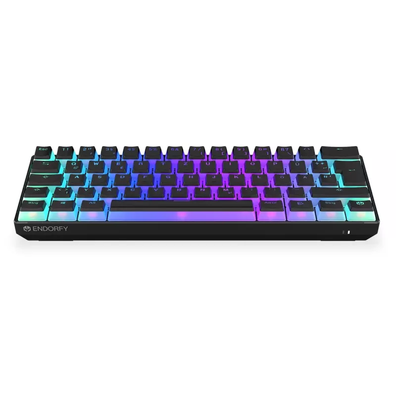 Gaming-toetsenbord ENDORFY Thock Compact RF draadloos USB QWERTZ 61 toetsen RGB LED