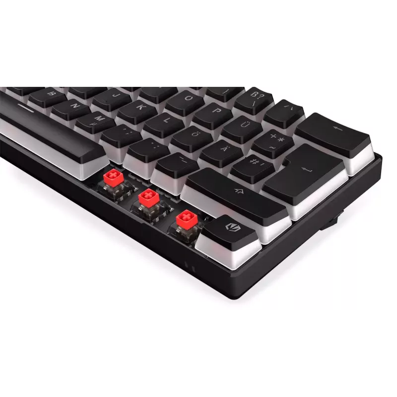 Gaming-toetsenbord ENDORFY Thock Compact RF draadloos USB QWERTZ 61 toetsen RGB LED