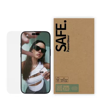 PanzerGlass SAFE. by ® displaybescherming iPhone 17 Pro Max | 16 Pro Max | Ultra-Wide Fit | bulk