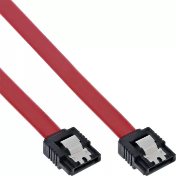 InLine SATA-kabel voor 150 / 300 / 600 S-ATA-verbindingen met vergrendeling 0,7 m