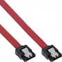 InLine SATA-kabel voor 150 / 300 / 600 S-ATA-verbindingen met vergrendeling 0,7 m