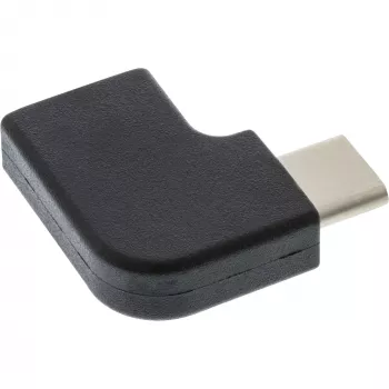 InLine USB 3.2 Gen.2-adapter, USB-C-stekker / USB-C-bus, haaks