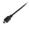StarTech.com 2 m Mini-USB-2.0-kabel – A naar Mini-B – M/M, 2 m, USB A, Mini-USB B, USB 2.0, stekker/stekker, zwart