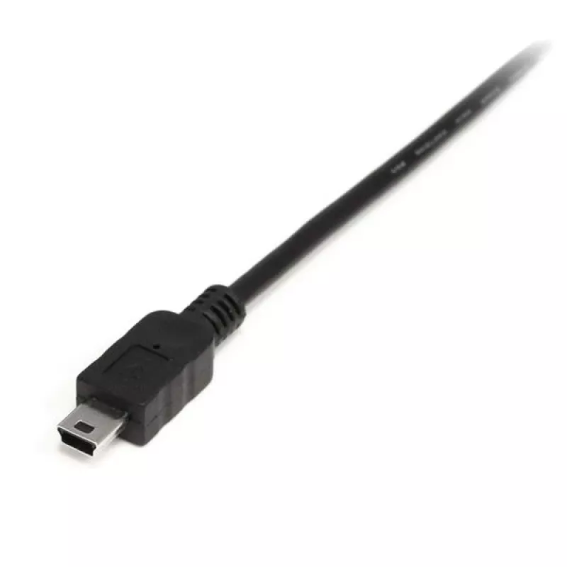 StarTech.com 2 m Mini-USB-2.0-kabel – A naar Mini-B – M/M, 2 m, USB A, Mini-USB B, USB 2.0, stekker/stekker, zwart