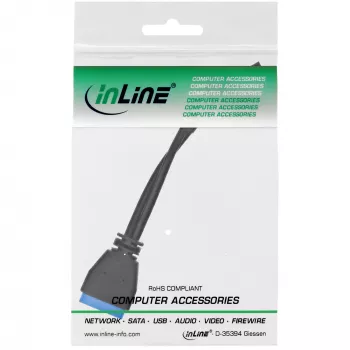 InLine USB 2.0 naar 3.0 intern USB 2.0-header / USB 3.0 intern, 0,30 m