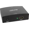 InLine converter VGA + audio naar HDMI ingang VGA en cinch-audio uitgang HDMI